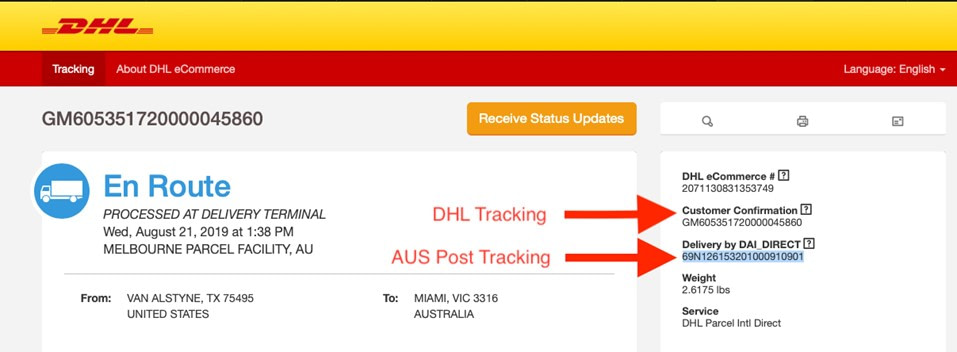 DHL Tracking DHL Tracking